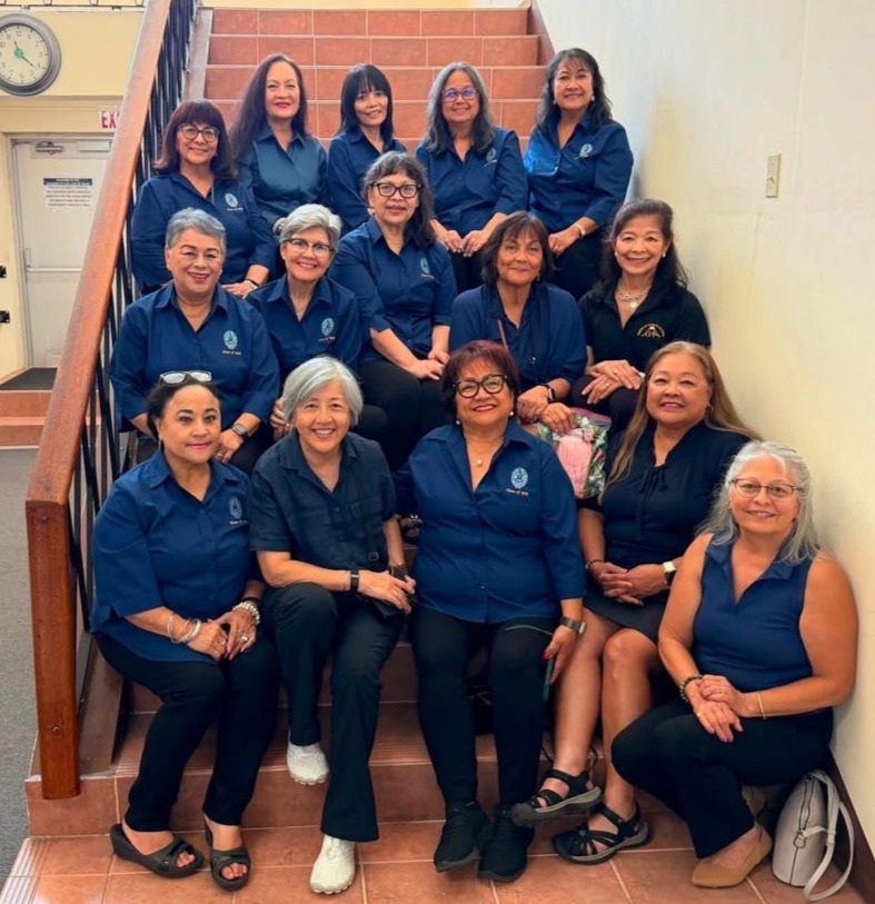 AOLG Class of 1976 returned home and visited their alma mater on July 16, 2026. Those who returned reminisced of their high school days and saw the many changes since they left the halls of their alma mater.